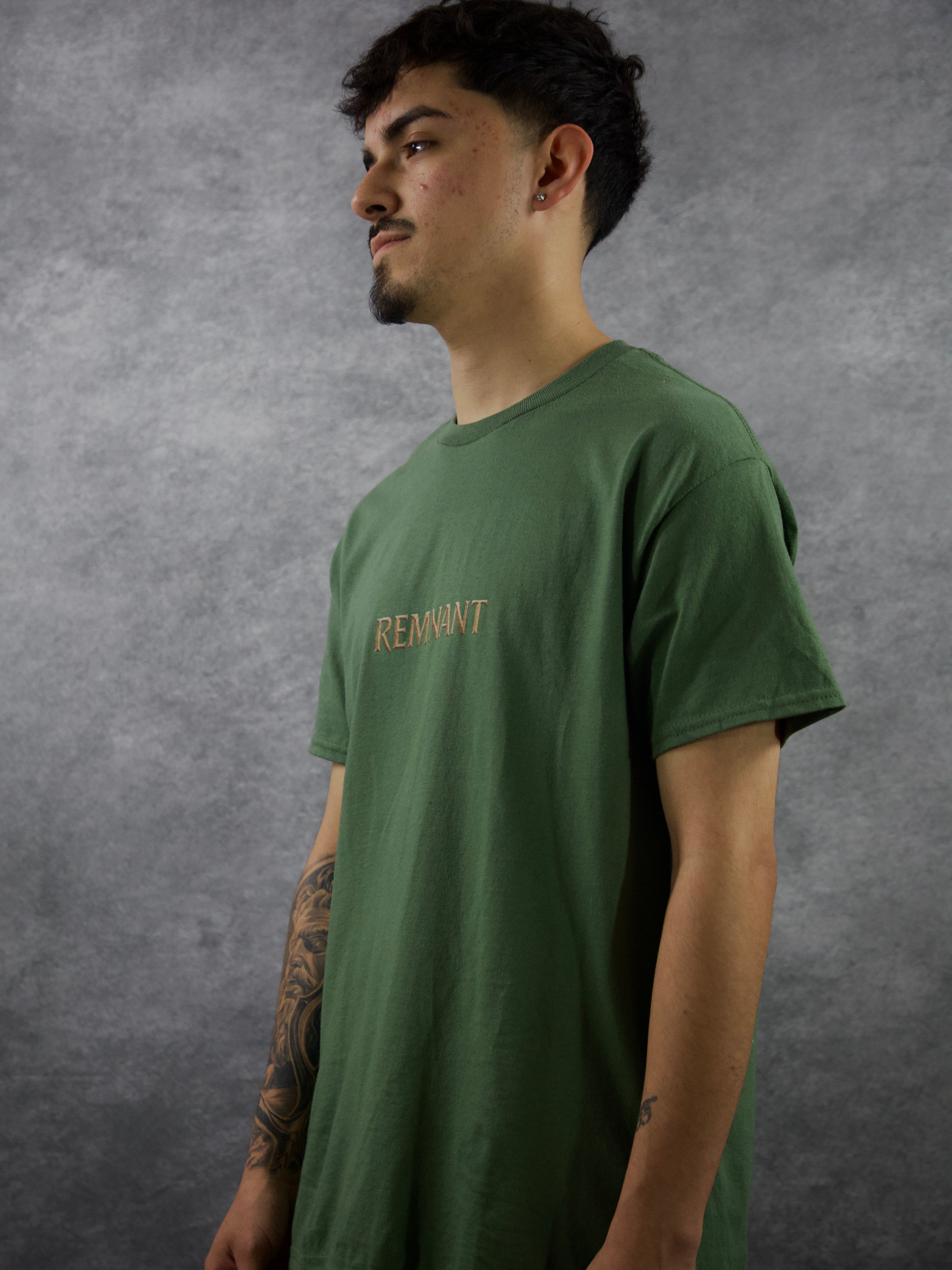 TREE OF GOOD & EVIL PREMIUM TEE IN GREEN