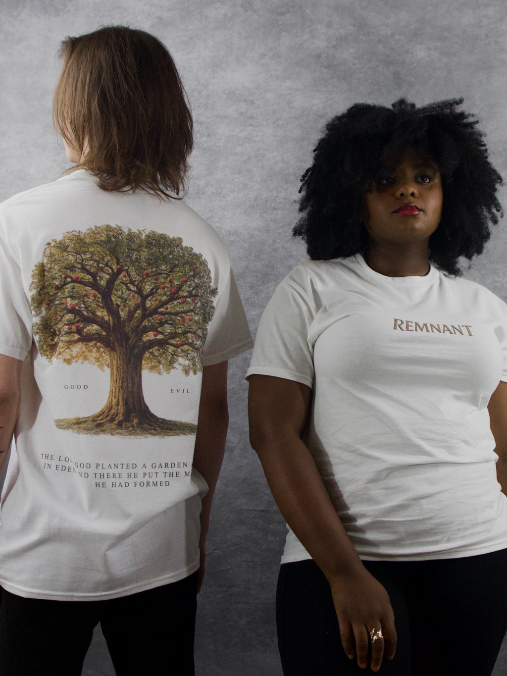 TREE OF GOOD & EVIL PREMIUM TEE IN WHITE