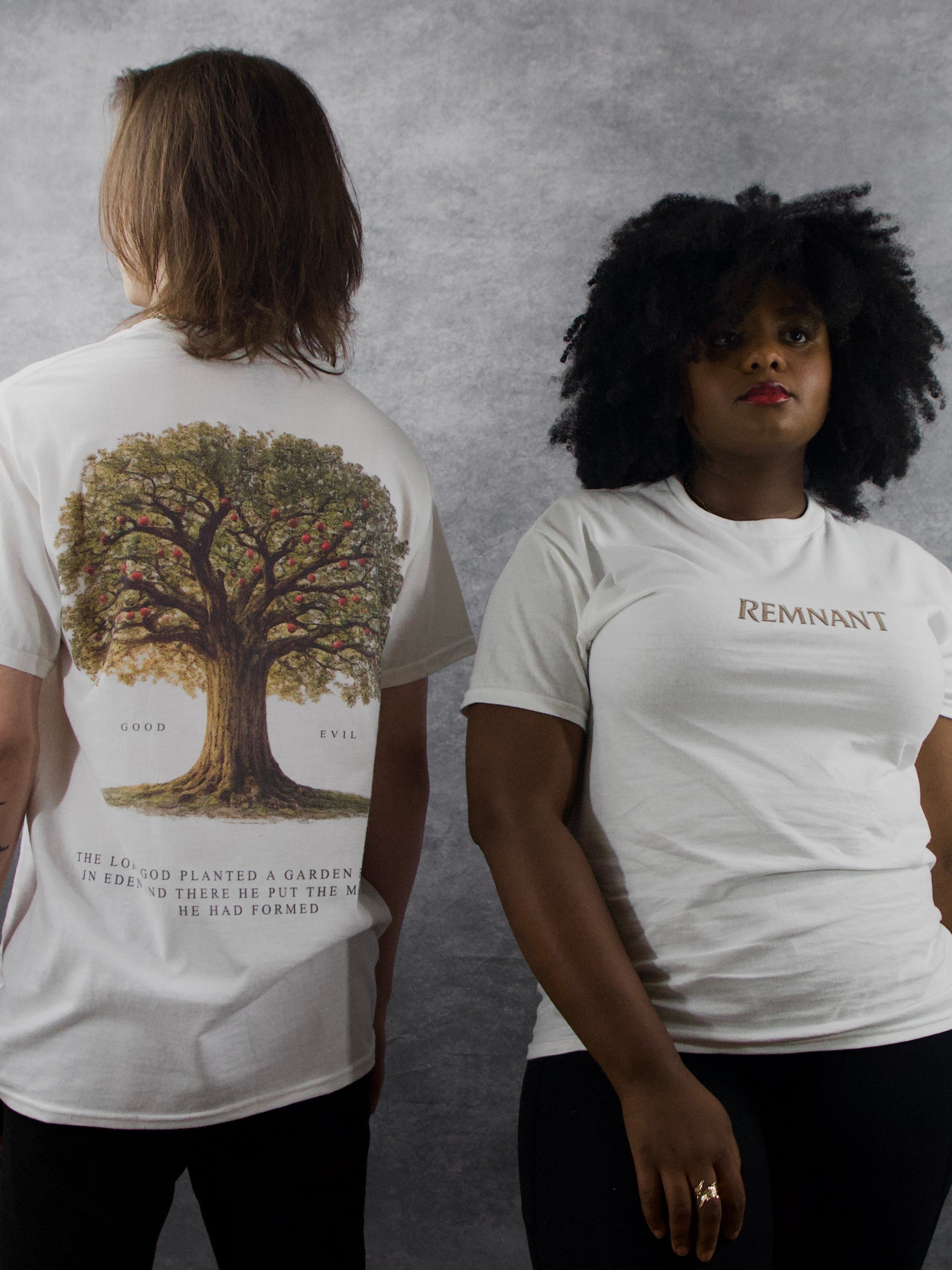 TREE OF GOOD & EVIL PREMIUM TEE IN WHITE