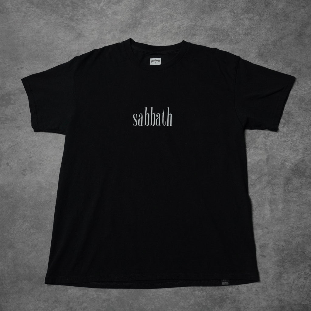 SABBATH PREMIUM TEE IN BLACK