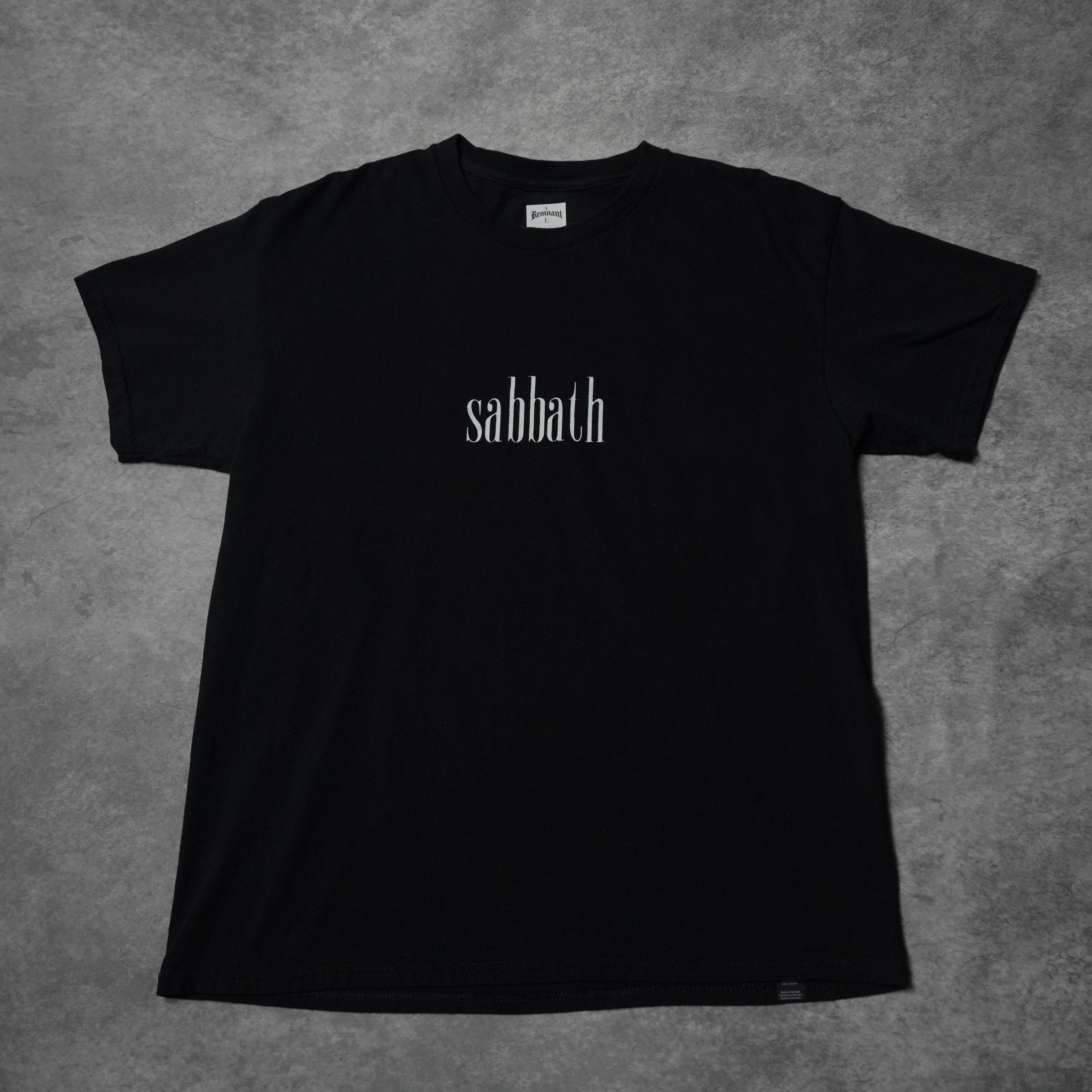 SABBATH PREMIUM TEE IN BLACK