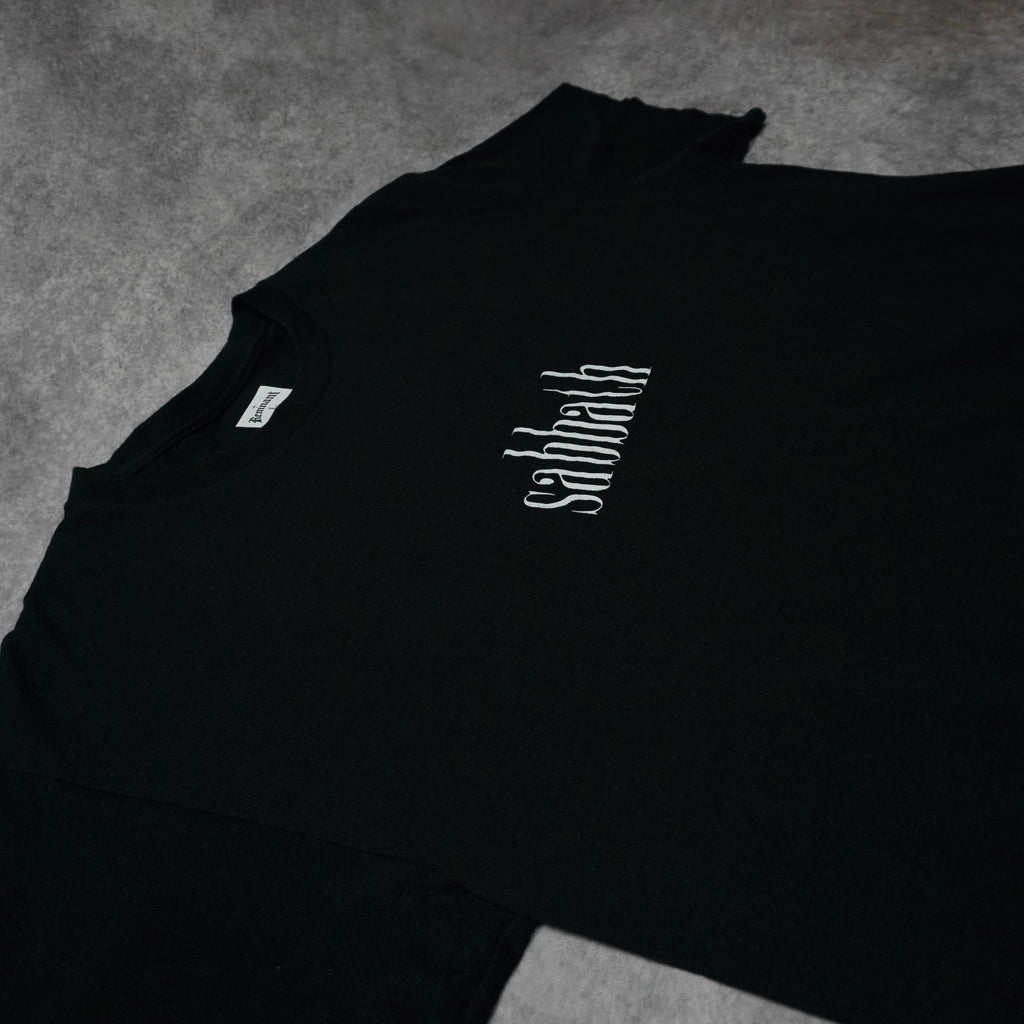 SABBATH PREMIUM TEE IN BLACK