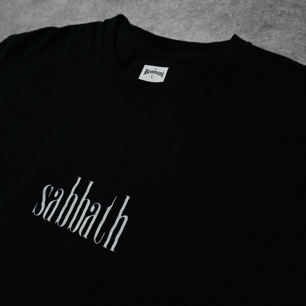SABBATH PREMIUM TEE IN BLACK