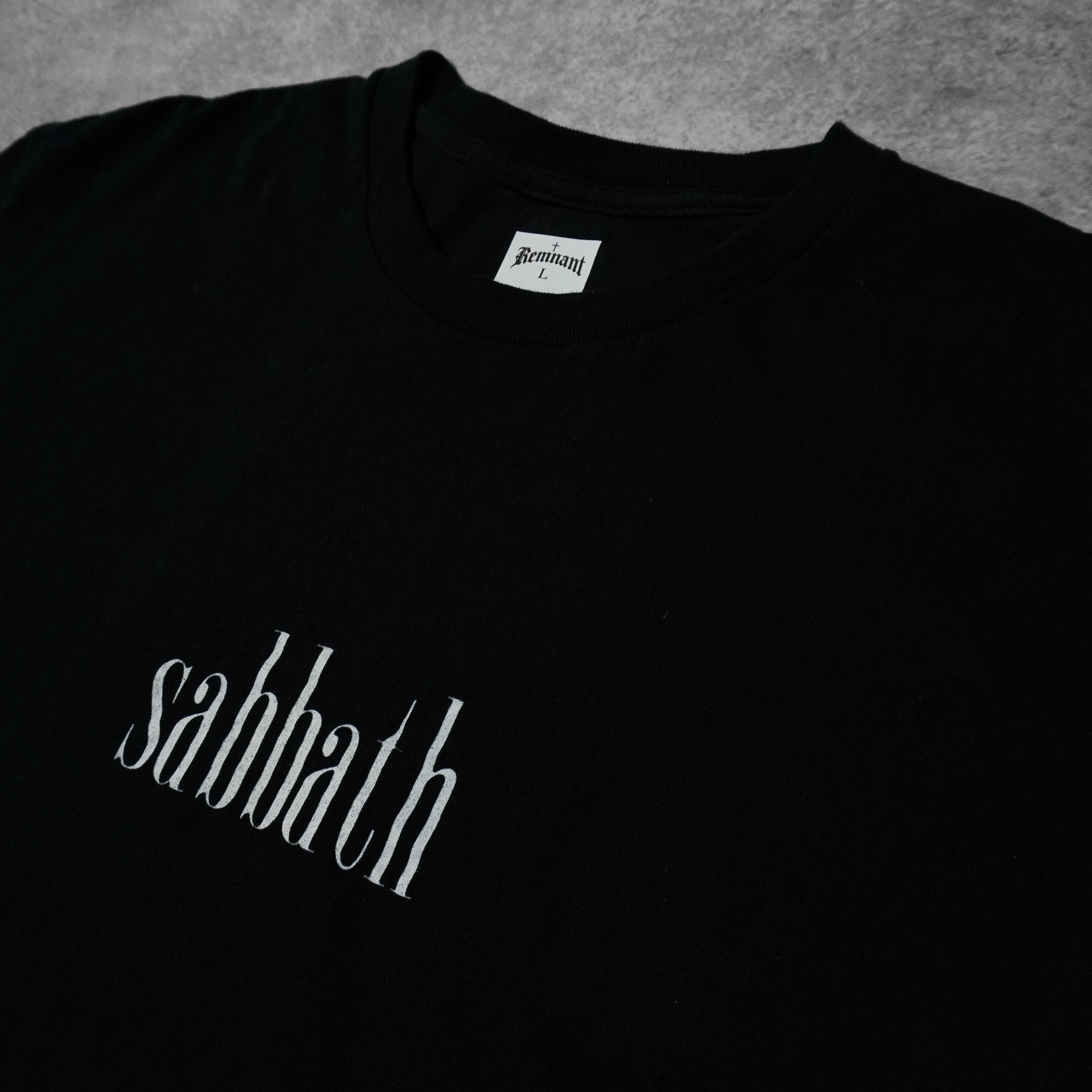 SABBATH PREMIUM TEE IN BLACK
