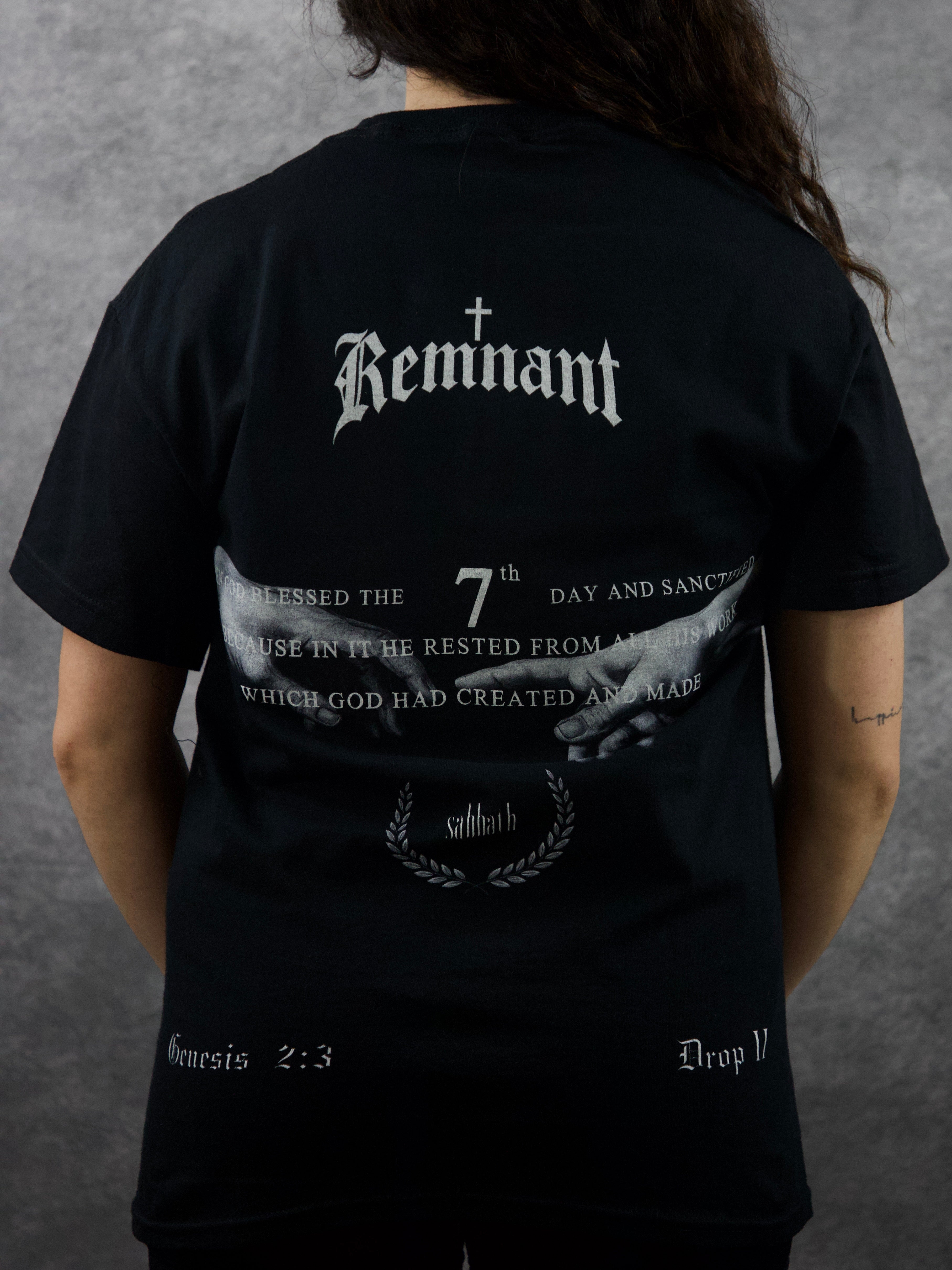 SABBATH PREMIUM TEE IN BLACK