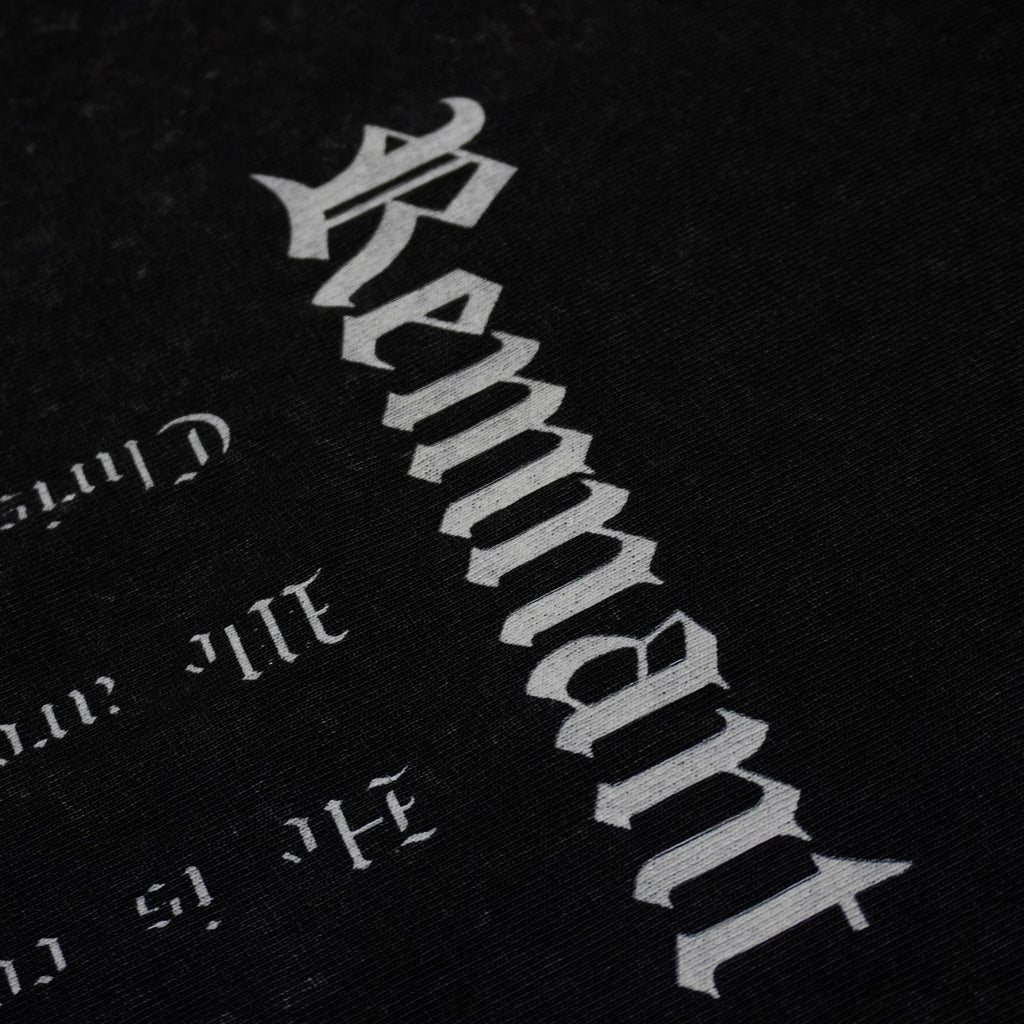 LET THERE BE LIGHT PREMIUM WASHED TEE IN BLACK