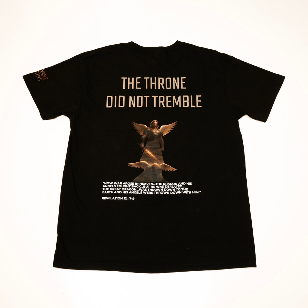 THE ACCUSER "DROP I" PREMIUM TEE IN BLACK