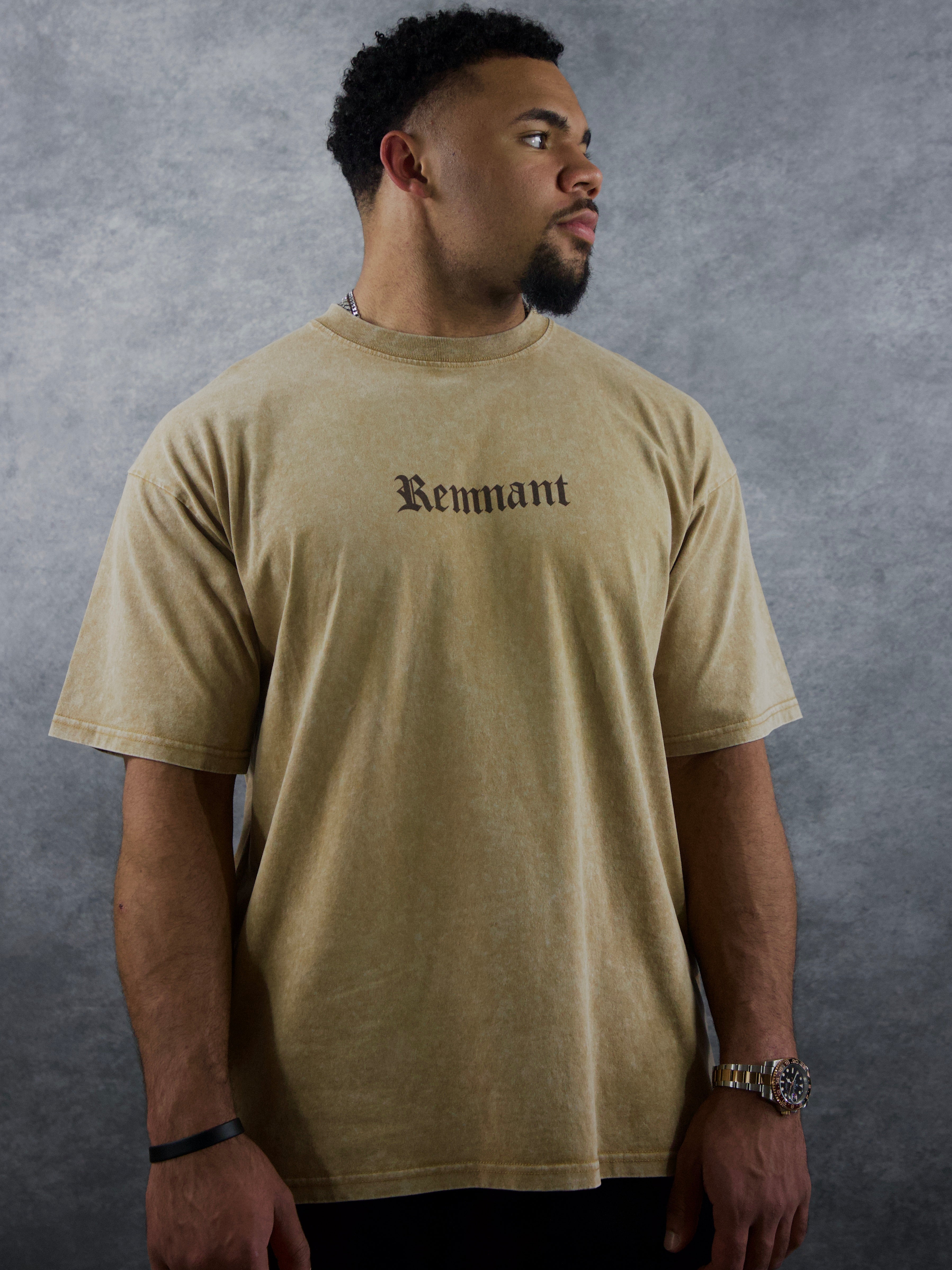 TREE OF GOOD & EVIL PREMIUM WASHED TEE IN SAND