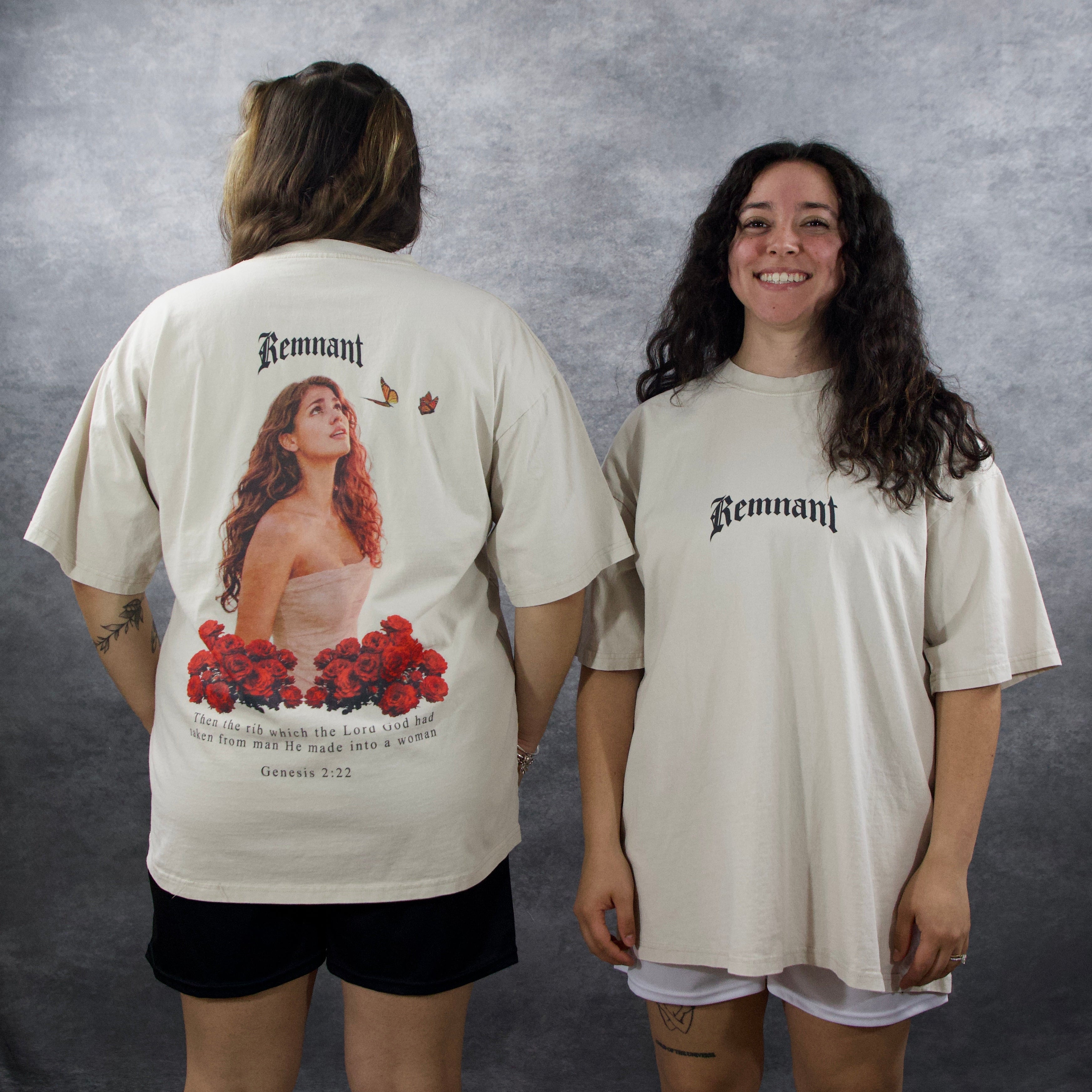 EVE PREMIUM WASHED TEE IN CREAM