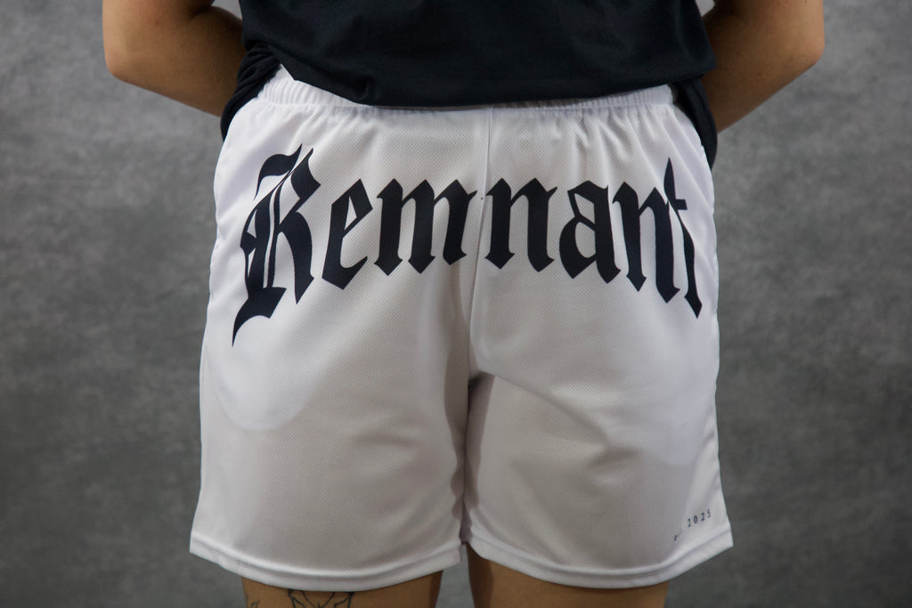 HOLY COVERINGS PERFORMANCE SHORTS IN WHITE
