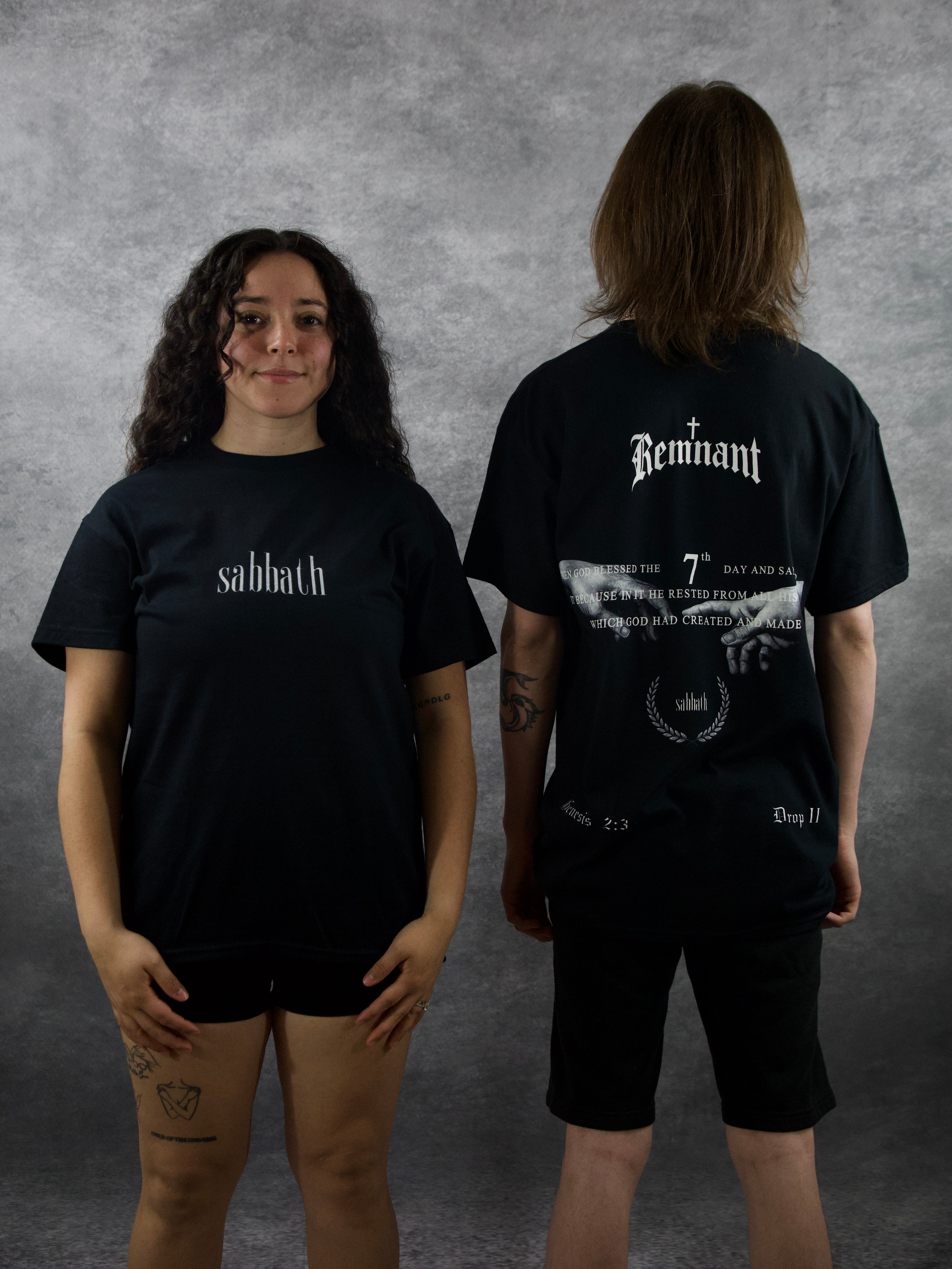 SABBATH PREMIUM TEE IN BLACK