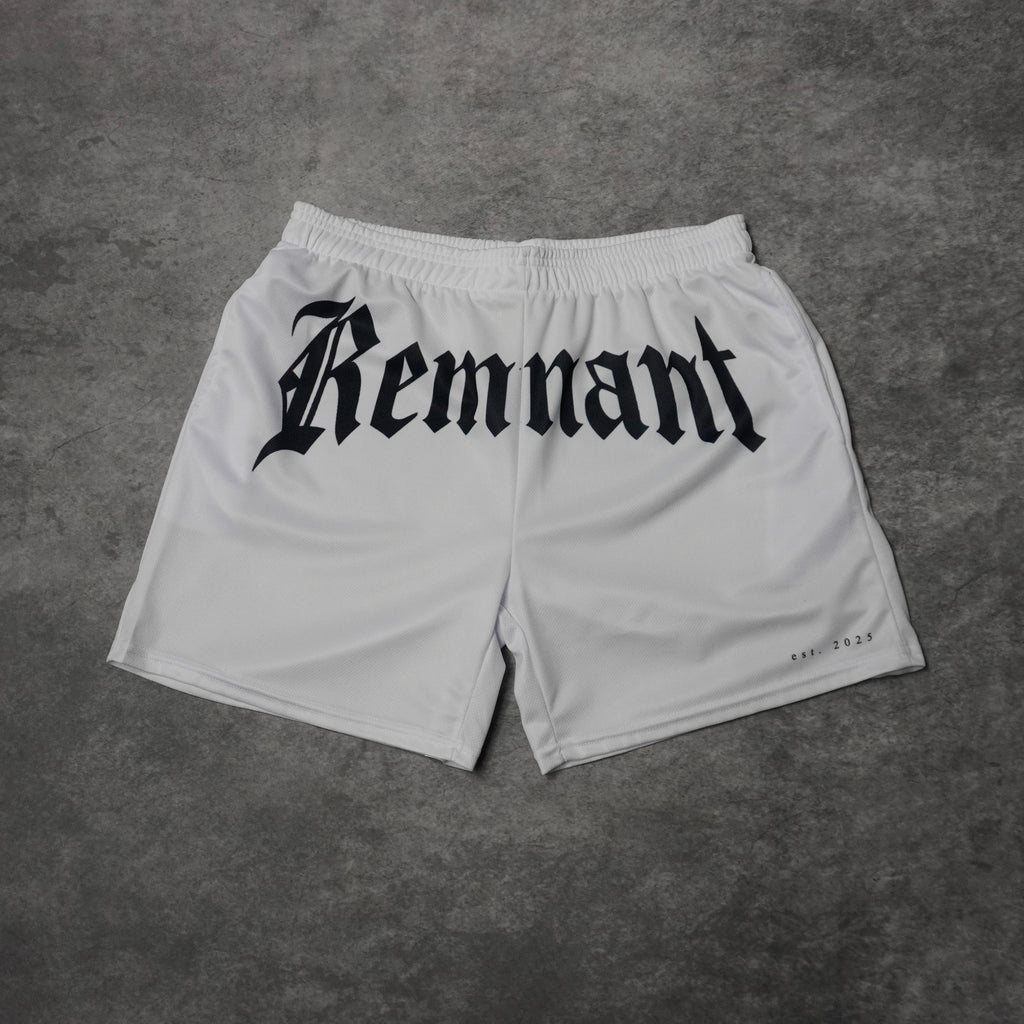 HOLY COVERINGS PERFORMANCE SHORTS IN WHITE