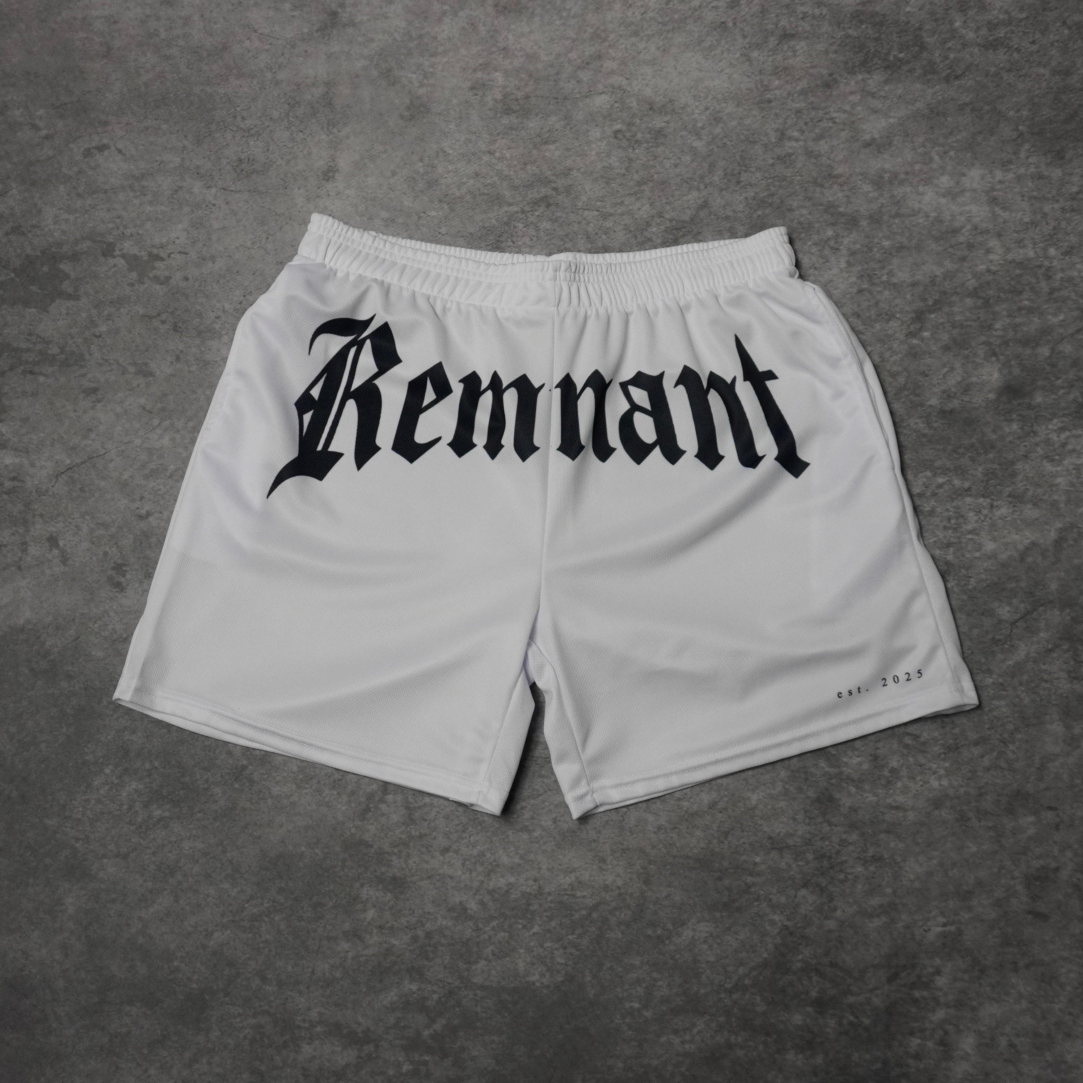 HOLY COVERINGS PERFORMANCE SHORTS IN WHITE