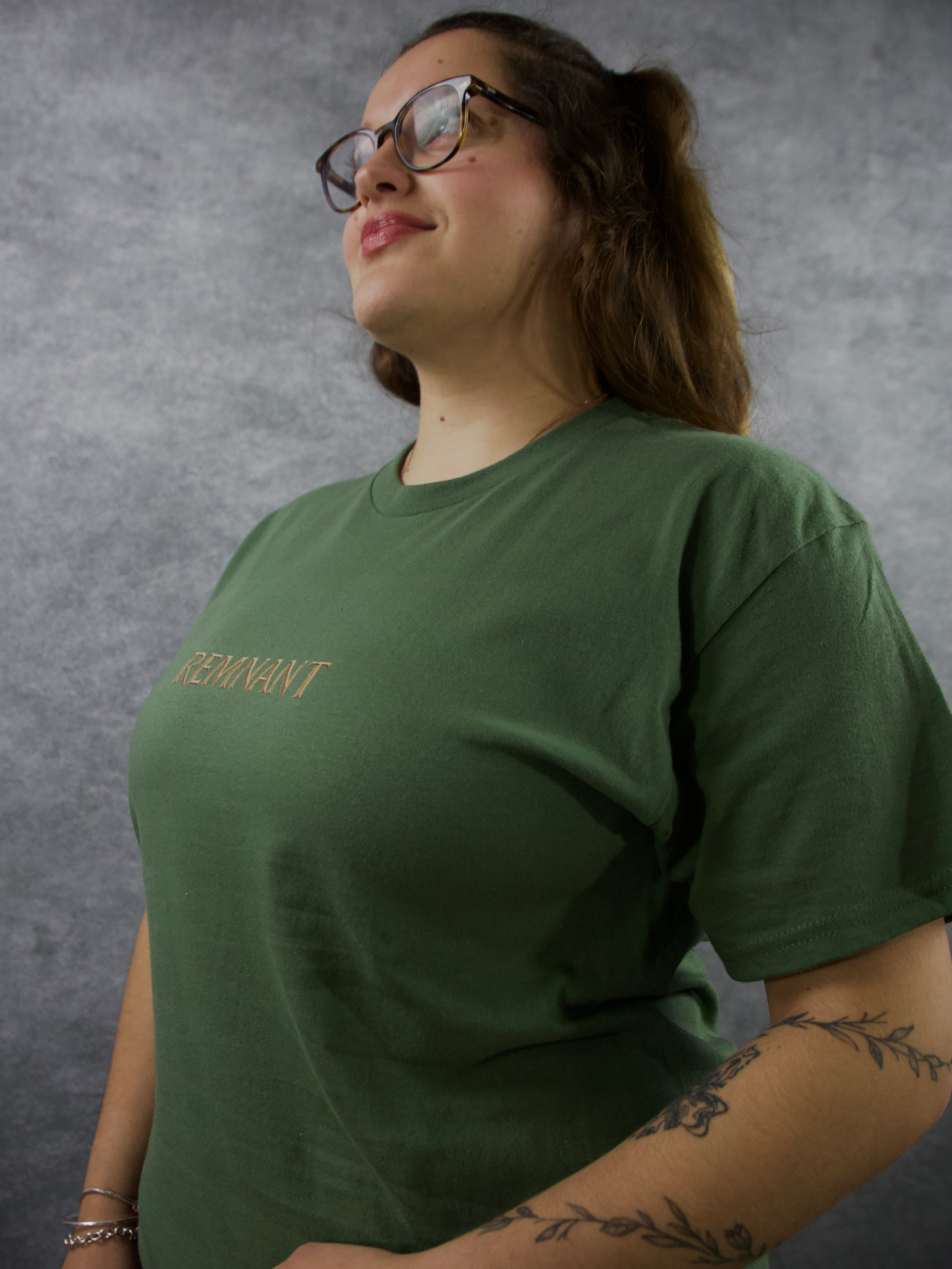 TREE OF GOOD & EVIL PREMIUM TEE IN GREEN