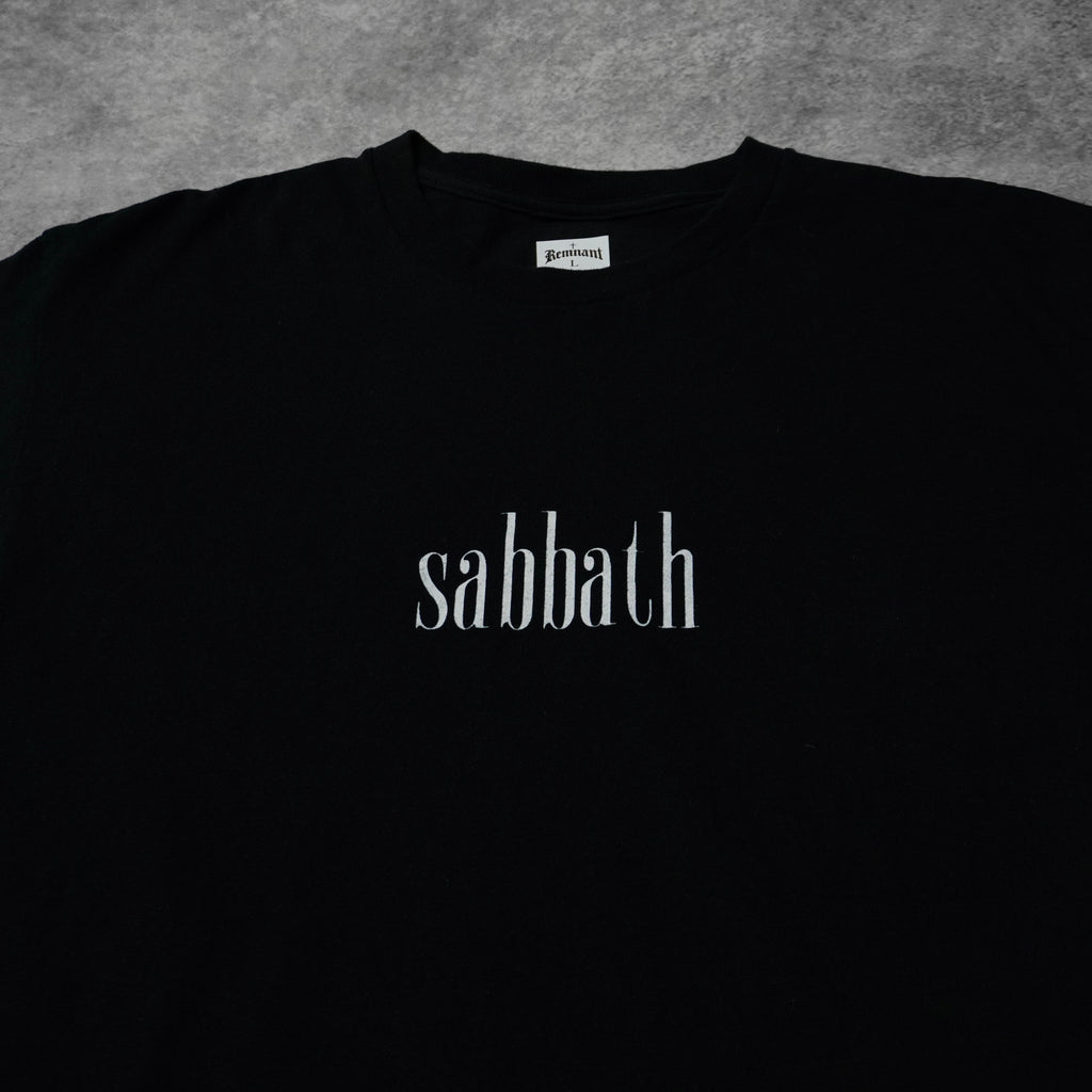 SABBATH PREMIUM TEE IN BLACK