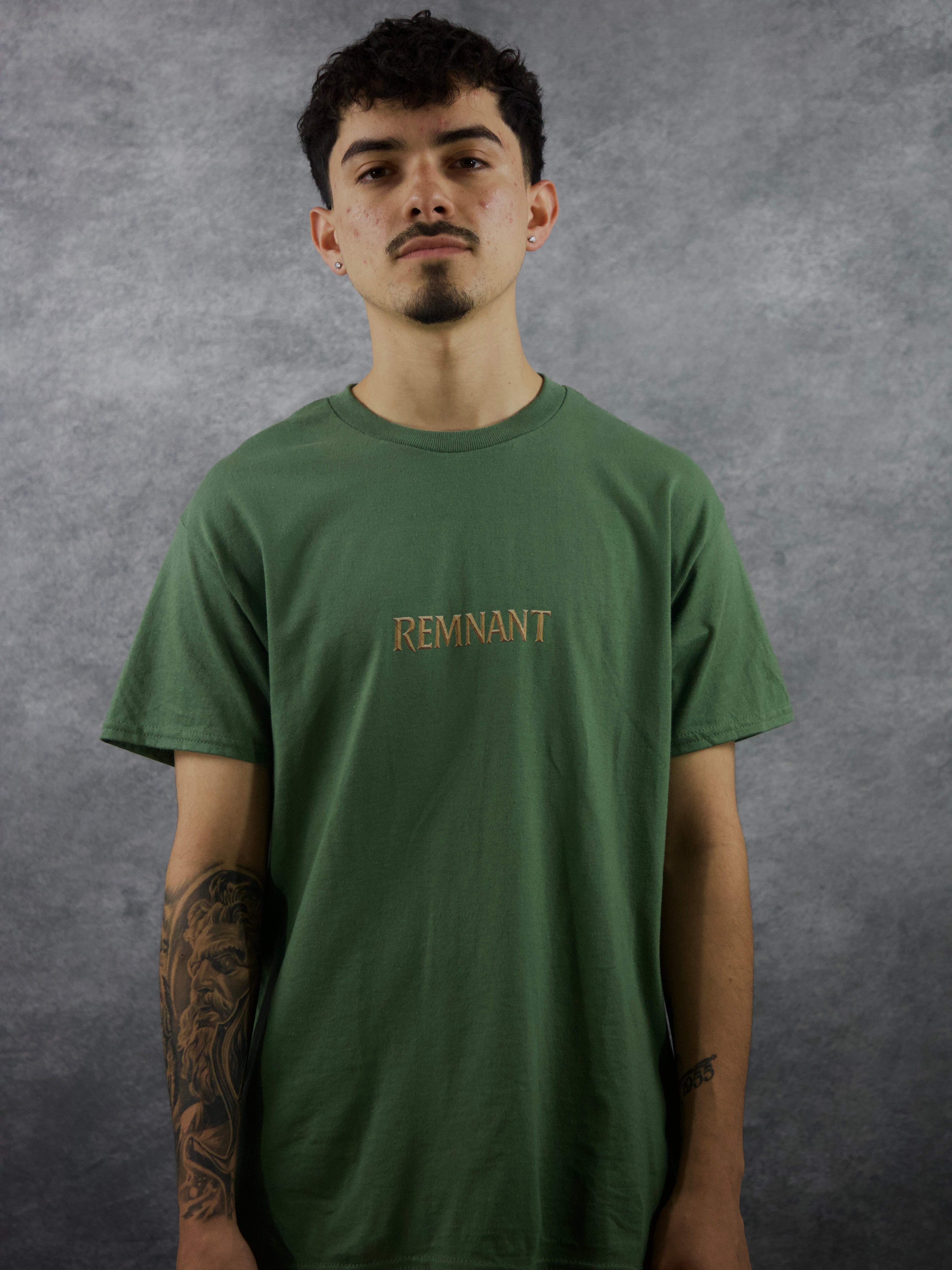 TREE OF GOOD & EVIL PREMIUM TEE IN GREEN
