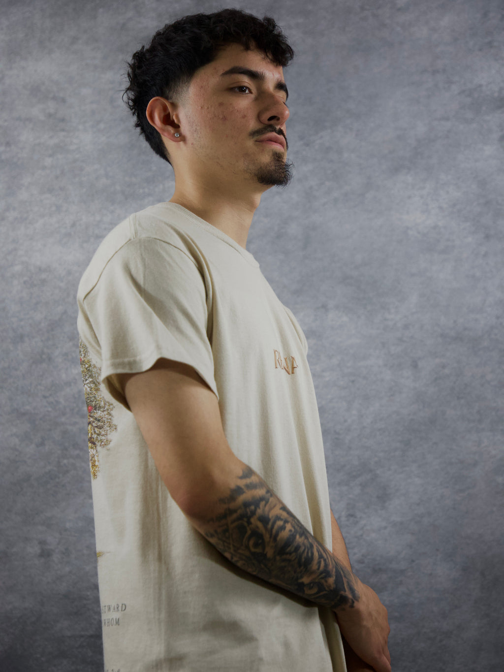TREE OF GOOD & EVIL PREMIUM TEE IN CREAM