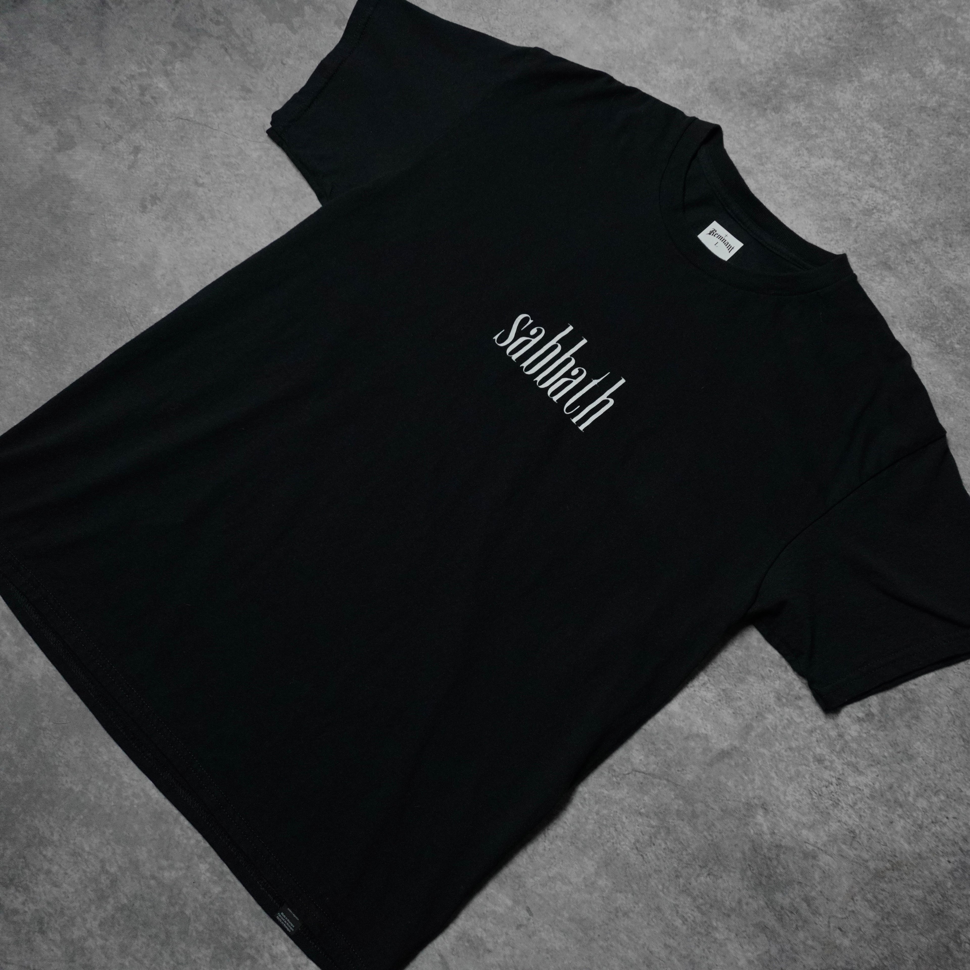 SABBATH PREMIUM TEE IN BLACK