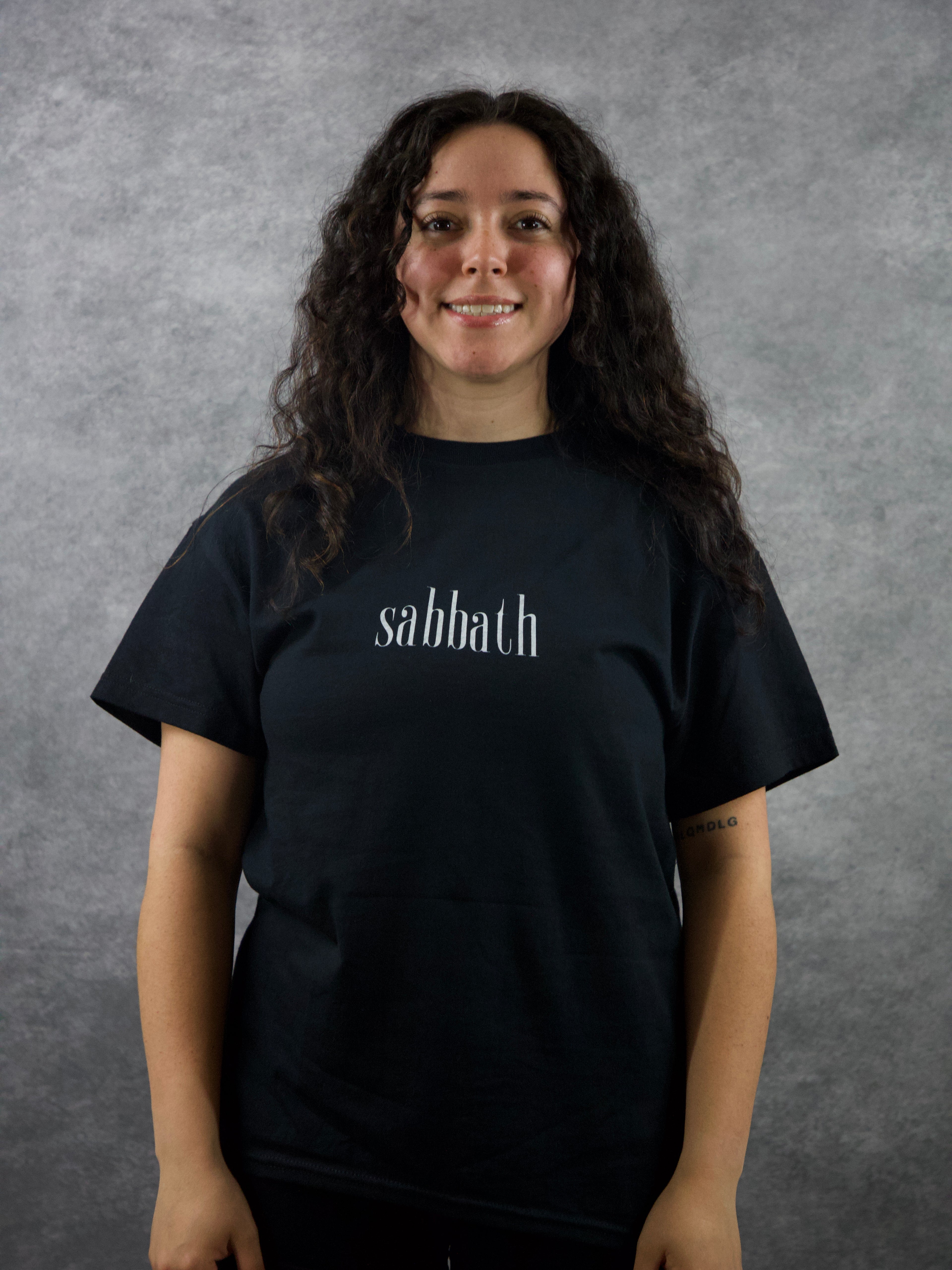 SABBATH PREMIUM TEE IN BLACK