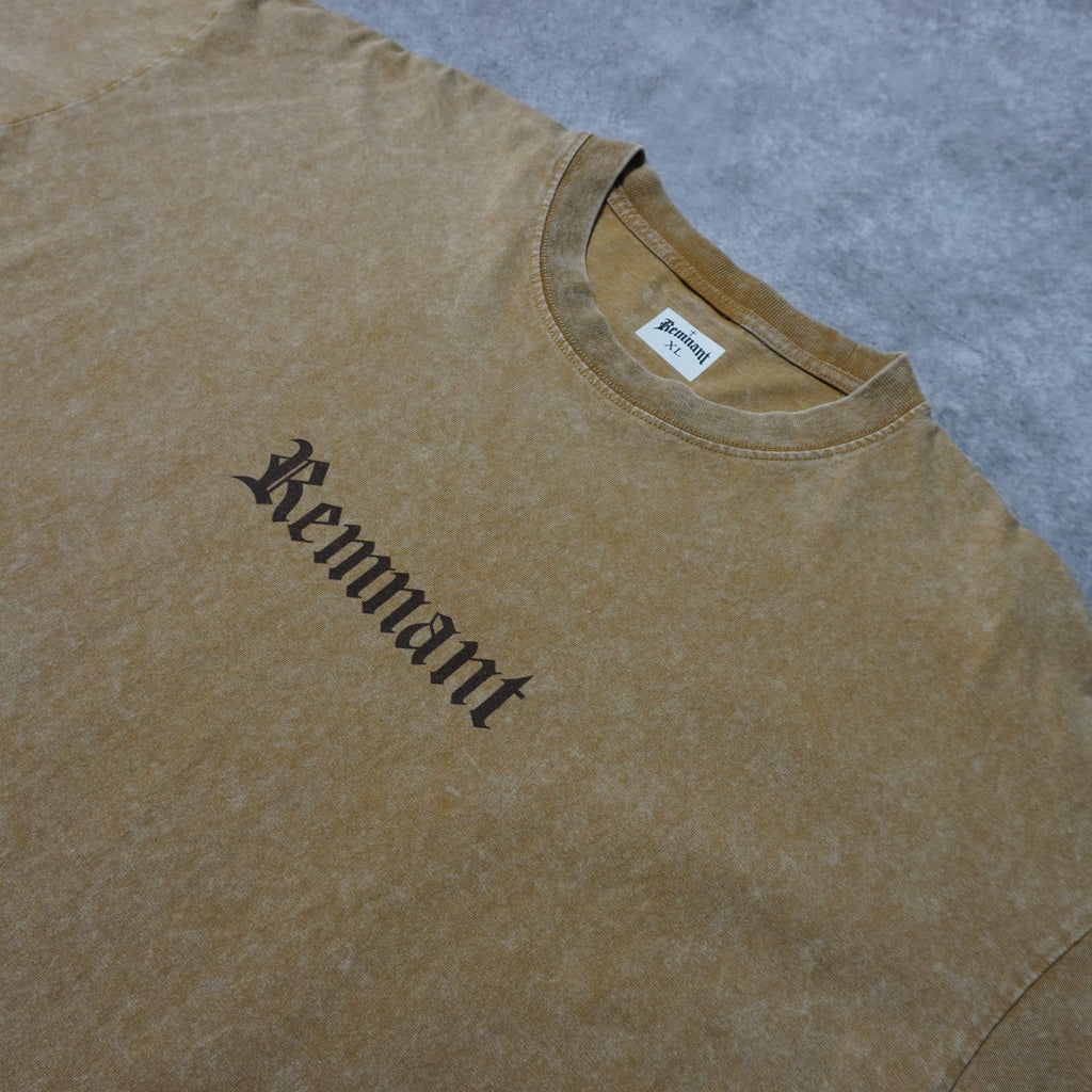 TREE OF GOOD & EVIL PREMIUM WASHED TEE IN SAND