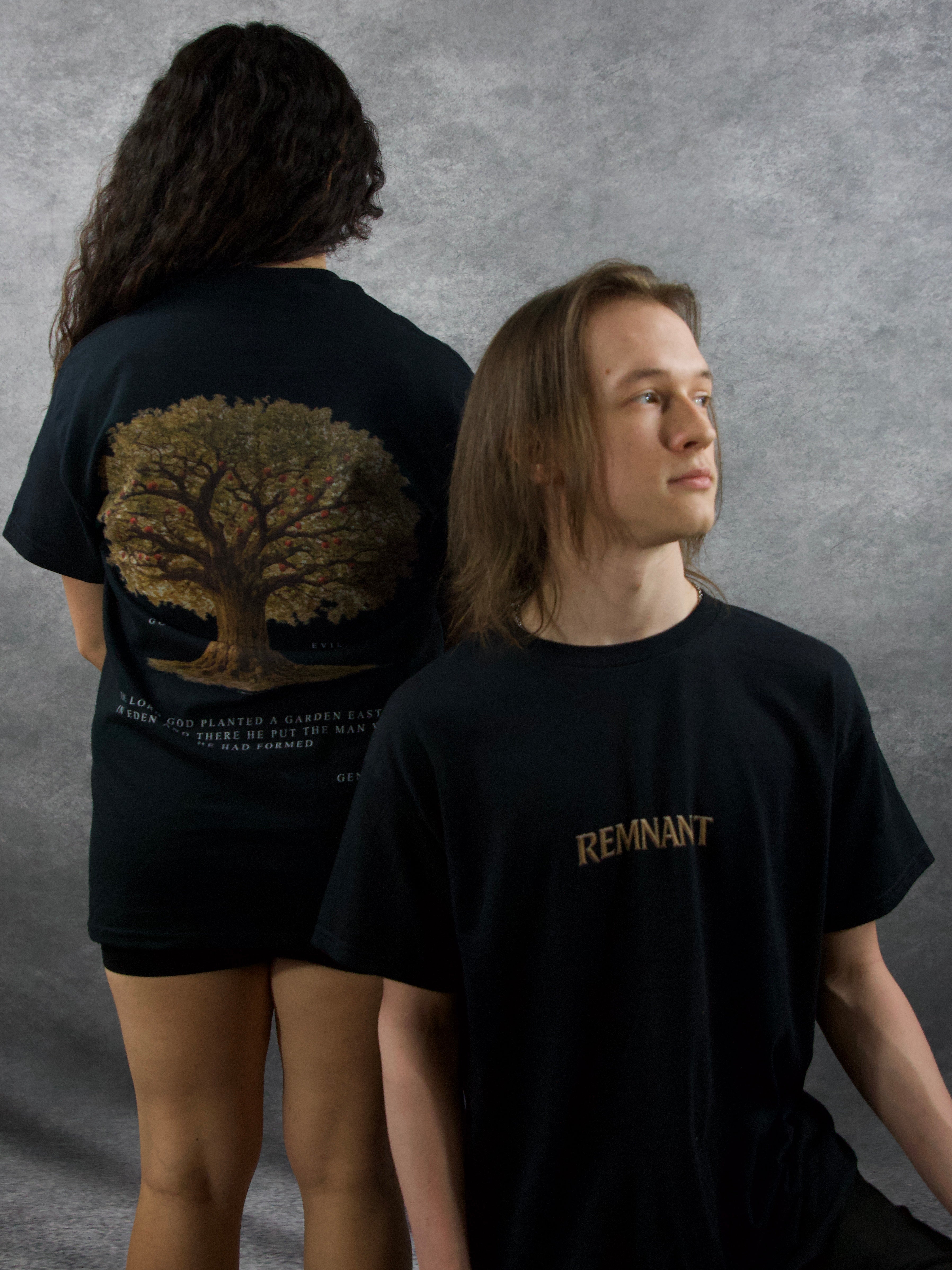 TREE OF GOOD & EVIL PREMIUM TEE IN BLACK