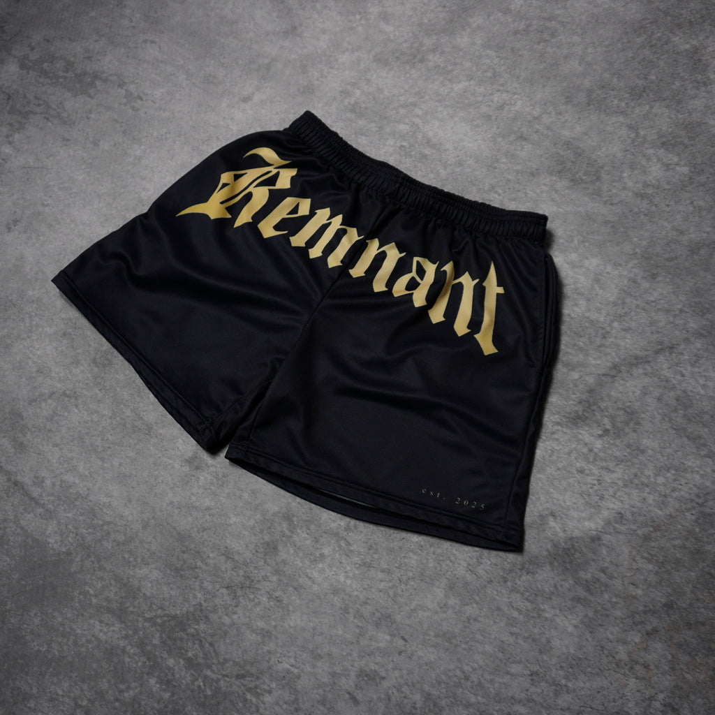 HOLY COVERINGS PERFORMANCE SHORTS IN BLACK