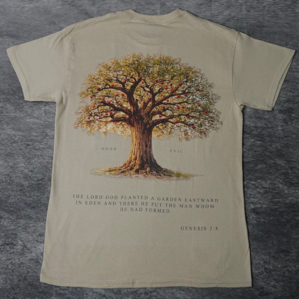 TREE OF GOOD & EVIL PREMIUM TEE IN CREAM