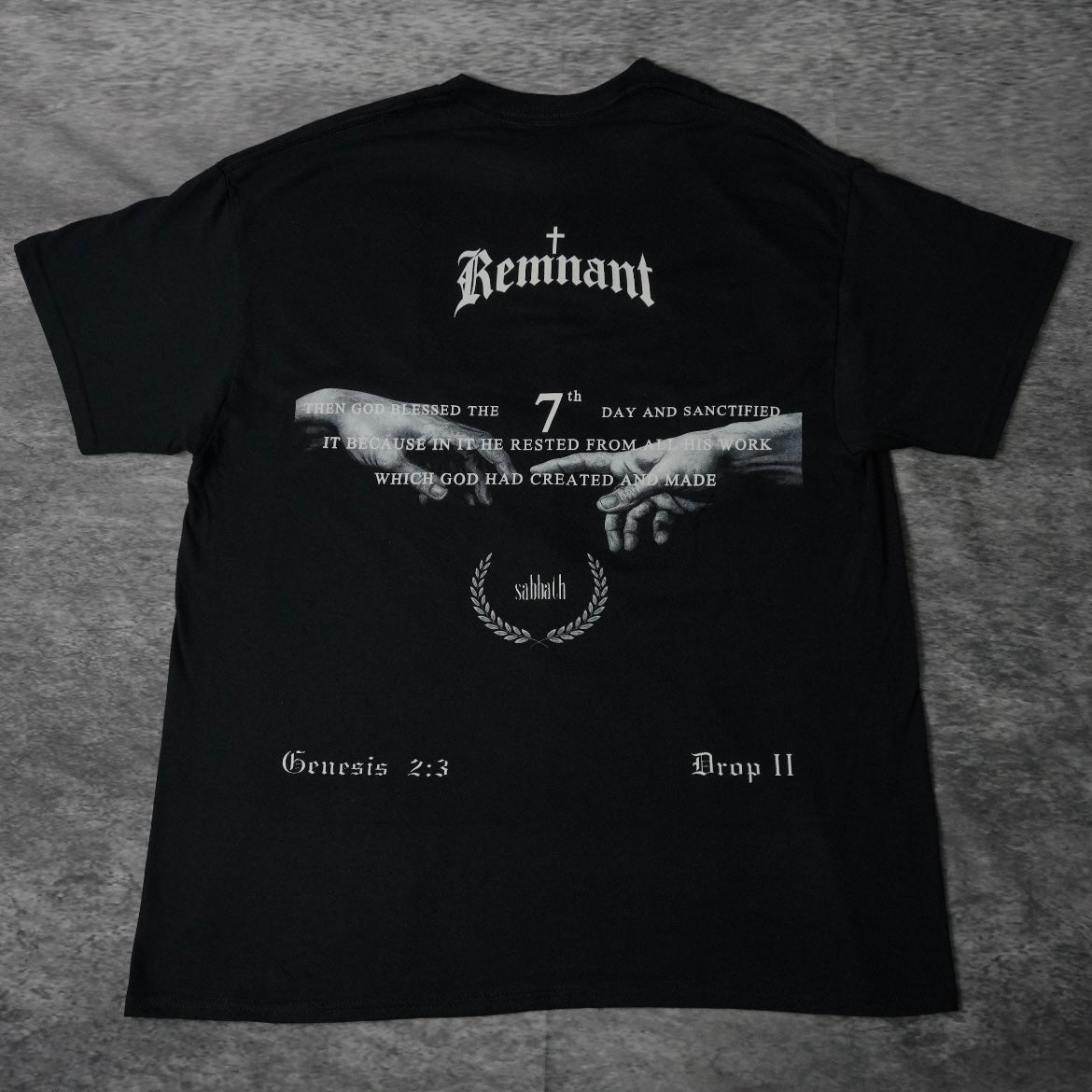 SABBATH PREMIUM TEE IN BLACK