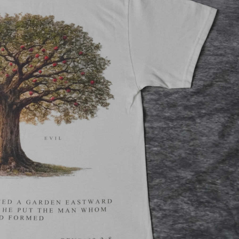 TREE OF GOOD & EVIL PREMIUM TEE IN WHITE